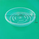 10-pack Round Clear Plant Pot Saucer Drip Water Trays Plate 15cm Recyclable