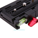 Aluminium Quick Release Plate Clamp Adapter for Manfrotto 577 501 500AH 701HDV