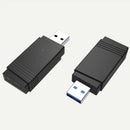 1300Mbps Dual Band USB Wireless Dongle 2.4GHz/5.8GHz Bluetooth WiFi Adapter A
