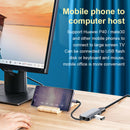 4 In 1 Type C HUB Adapter Accessories HDMI VGA USB3.0 PD Portable Splitter