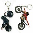 Mens Rubber Car Auto Keyring Metal Motorcycle Motorbike Y5B4 High Keychain Y9C5