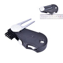 5-in-1 Golf Ball Marker Counter Cleaner Multi-functional Tool Kit Divot Tool  ï¼D