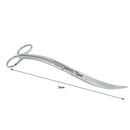 Set Of 2 Aquarium Live Tank Maintenance Curved Tweezers Scissors