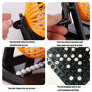 Large Traditional Bingo Game Family Revolving Ball Cards Machine Dispenser T8W7