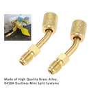 R410A Adapter 5/16 Inch Sae Female Quick Couplers To 1/4 Inch Sae Male Flar U9K6