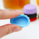 6pcs Reusable Silicone Bottle Caps Beer Cover Soda Cola Lid Wine Saver Stop bbTO