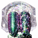 Nail Chameleon Powder Nail Mirror Pink Foil Powder Sequins Diy Decorative N