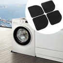 4pcs Square Refrigerator Mute Shock Mat Washing Machine Anti Vibration Pad