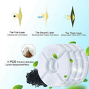 5Pcs Pet Water Dispenser Replacement Filters Activated Carbon ReplacementSEAU
