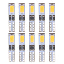 10X White T5-5630-2SMD LED Bulbs High Power Super Bright For Indicator Light
