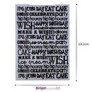 1pc Multi-Letters Plastic Embossing Folder Template For Scrapbooking DIY