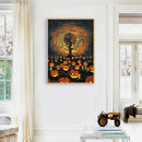Diamond Painting Halloween Pumpkin Full Round Drill Cross Stitch (WX454)