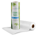 25pcs Reusable Bamboo Towel Kitchen Dish Cloth Paper Towel Roll Organic Washabl-