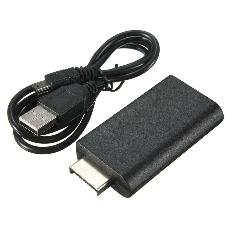 PS2 to HDMI Video Converter Adapter with 3.5mm Audio Output for HDTV HDMI R6N1