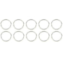 100Pcs Hair Coil Dreadlocks Beads Cuffs Braiding Clips Spring Twisted Braid U3W4