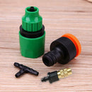 Outdoor Garden Misting Cooling System Fitting 4/7mm Hose 10pcs Nozzles Kit