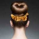 24pcs Velvet Rubber Band Scrunchies Women Hair Rope Girls Ponytail Holder