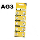 10x LR41 AG3 392A SR41SW 384 LR736 V3GA 192 1.55V Cell Battery Watch Button Coin