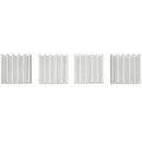 8pcs x 30*30*15mm Aluminum heatsink Heat Sink Chip for LED IC Power Transis N8E5