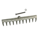 Golf Bunker Rake Aluminum Soil Garden Landscape Leaves Organizing Rake Head