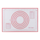 Baking Mats Silicone Cake Dough Kneading Rolling Non-Stick Sheet Red