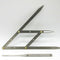 Reusable Eyebrow Tattoo Ruler Golden Ratio Permanent Symmetrical Calipe XEK