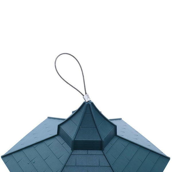 Waterproof Bird Feeder Plastic Hanging Bird Food Container Outdoor Garden Decor