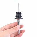 Stainless Steel Liquor Spirit Pourer  Wine Bottle Pour Spout StopperB Hn