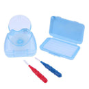 Professional Orthodontic Toothbrush Floss Brace Protect Wax Oral Care Kit A