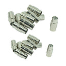 20 Sets Leather-Kumihimo Glue In Magnetic Clasp Fit 4mm/6mm Leather-Kumihimo