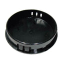 Gloss Black Steering Wheel Center Cover Cap 2-1/2 Inch x 3/8 Inch Marine Boat