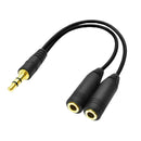 3.5mm Stereo Audio Male Female Y