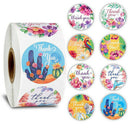 500Pcs/roll Animal flower Stickers for seal label scrapbooking Stationery de`US