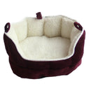 2Pcs Pet Rat Hamster Guinea Pig Chinchilla Bed Nest Warm Cave House