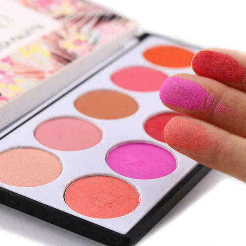 POPFEEL10 Farben Matte Blush Palette V2H2 U5P2