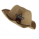 Cute Baby Kids Children Boys Girls Straw Western Cowboy Sun Hat Cap Gift