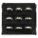 Black 3PDT 9-Pin Guitar Effects Stomp Switch Pedal Box Foot Metal True Bypa