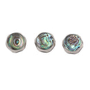 Premium Trumpet Valve Finger Buttons Repair Parts Set of 3, Shell