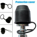 1X PVC Black Tow Bar Ball Towball CoverTowing Hitch Trailer Protection CapJC%o