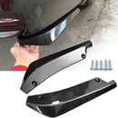 Carbon Fiber Rear Bumper Lip Diffuser Splitter Canard Protector Car Accessories