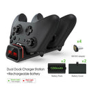 Dual Charging Dock Station Stand for Xbox One X S Game Controller Charger