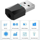 3.5mm Bluetooth 4.2 Adapter Wireless Audio Transmitter and Receiver f. PC Car TV