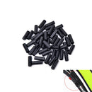 100x 4mm Bike Bicycle Cycling Brake Cable Crimps Housing Plastic End Tips Cap %ã€Š