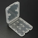 5X(8 in 1 Plastic Micro SD SDHC TF MS Memory Card Storage Case Box Protect J5N3)