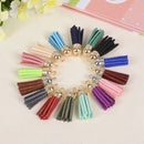5pcs Tassel Key chain Bag Phone Key Ring Car Key Pendant Girl Handbag_Strip