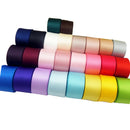 26 yds Double Face Satin Ribbon DIY Hair Bow Wedding Party Craft 25mm/0.98"