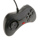 USB Controller Gamepad 6 Buttons Joypad Joystick for SEGA Genesis MD2 SR BLK