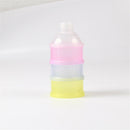 Portable Baby Feeding Milk Food Bottle Container 3 Cells Grid Practical Box  3c