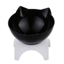 4Pieces ABS Plastic Elevated Raised Pet Food Bowl with Stand for Cats and Dogs