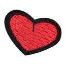 Heart Iron On Patch Embroidered Applique Sewing Label Clothes Stickers Apparel^